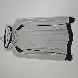 Lululemon heathered gray size 4 base runner hoodie